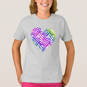 T-shirts Tiger Heart 4 Kids