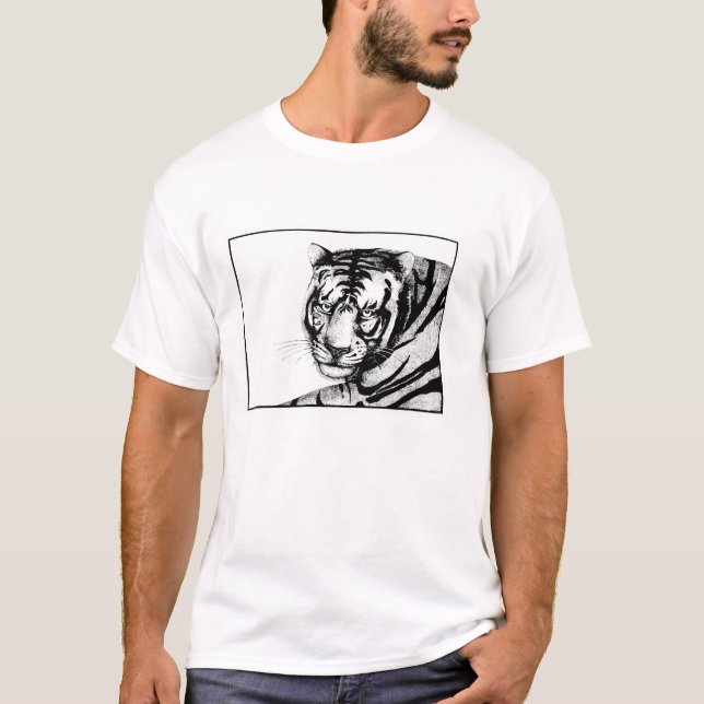 T-shirts tigre (Frente)