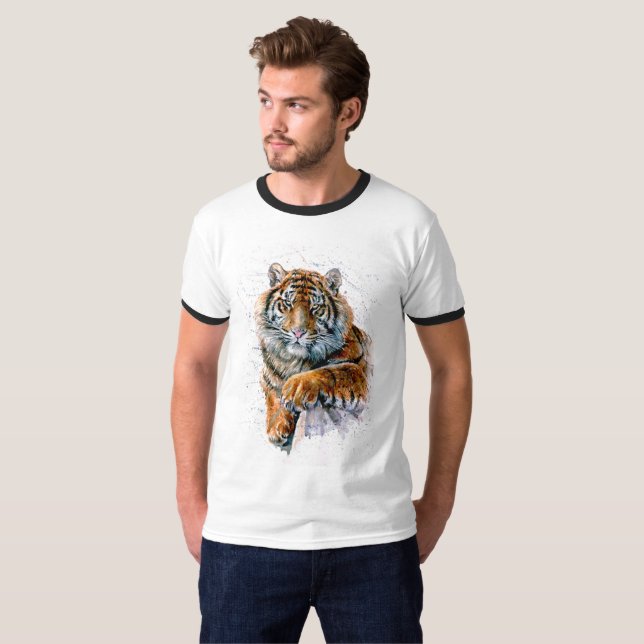 T-shirts Tigre (Frente Completa)