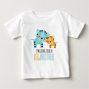 T-shirts Tigre "Big Brother To Be"
