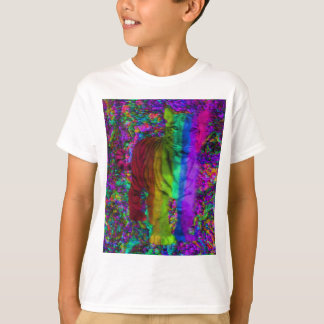 T-shirts Tigre colorido