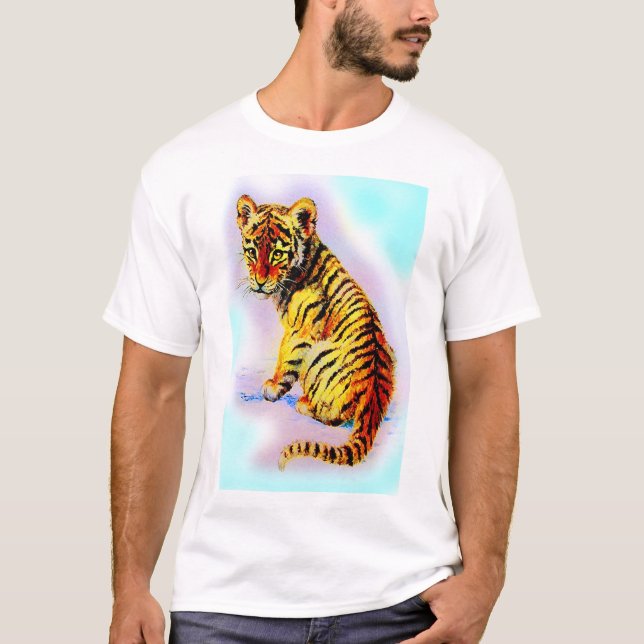 T-SHIRTS TIGRE DE BEBÊ (Frente)