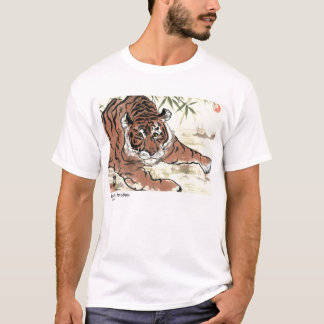 T-shirts Tigre de espera