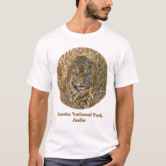 T-shirts Tigre de Kanha (Frente)