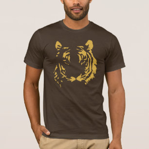 T-shirts Tigre Dourado