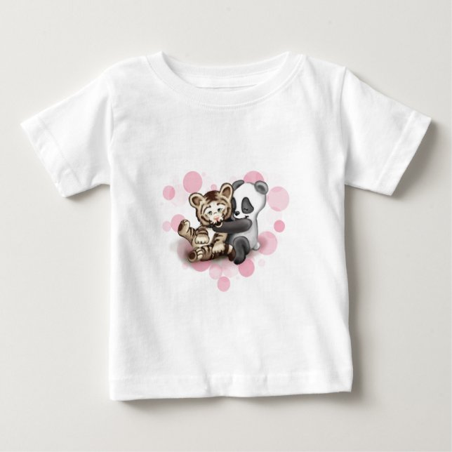T-shirts Tigre e panda (Frente)
