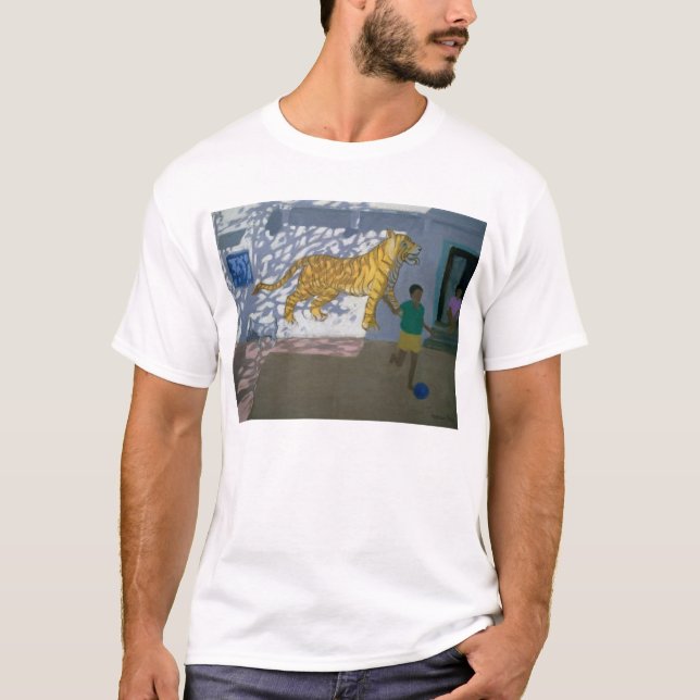 T-shirts Tigre India (Frente)