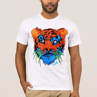 T-shirts Tigre intenso da cor