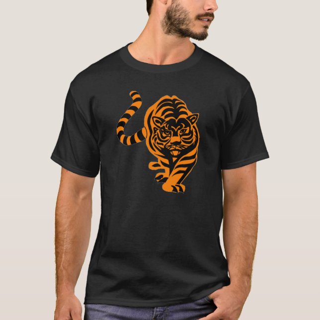 T-SHIRTS TIGRE O REI SELVA (Frente)