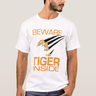 T-shirts Tigre para dentro