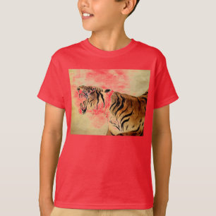 T-shirts Tigre Pintura Stripes Safari Selva Cat