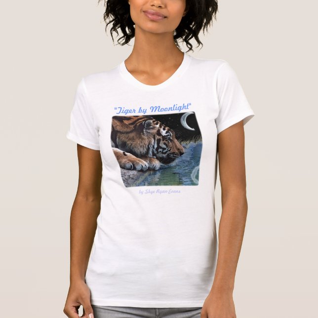 T-shirts TIGRE POR MOONLIGHT ~ Roupa (Frente)
