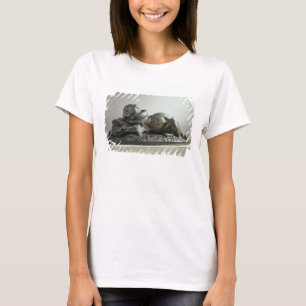 T-shirts Tigre que devora um jacaré, 1832 (bronze)