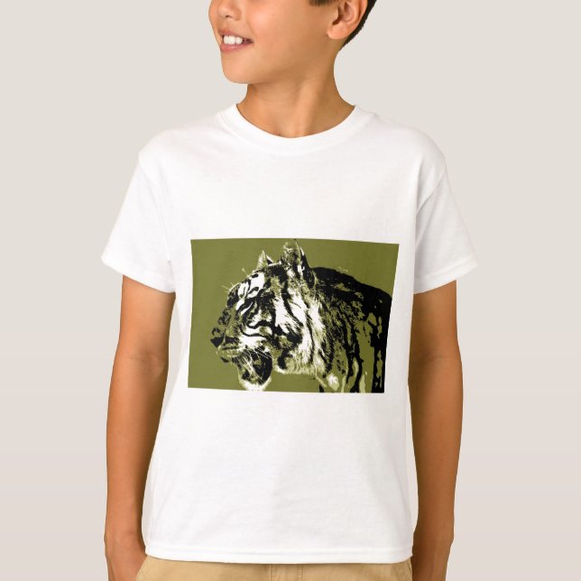 T-shirts Tigre Siberiano (Frente)