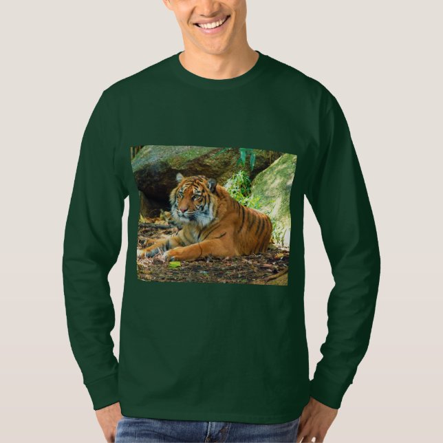 T-shirts Tigre solene (Frente)