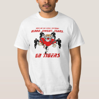 T-shirts Tigres da GR - rasgos do suor do sangue