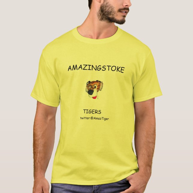 T-shirts Tigres de Amazingstoke (Frente)