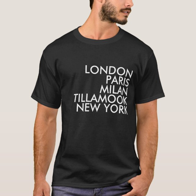 T-shirts Tillamook Oregon Shirt (Frente)
