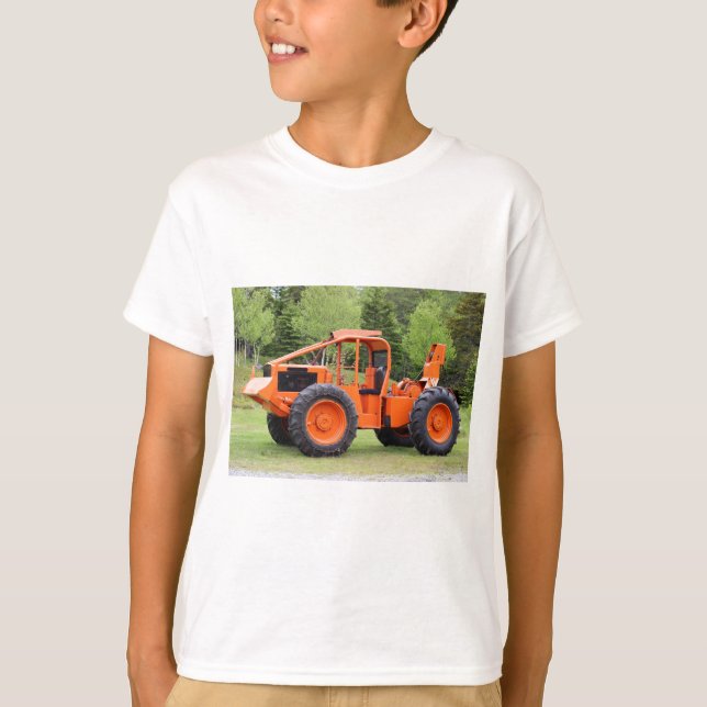 T-shirts Timberjack Skidder (Frente)