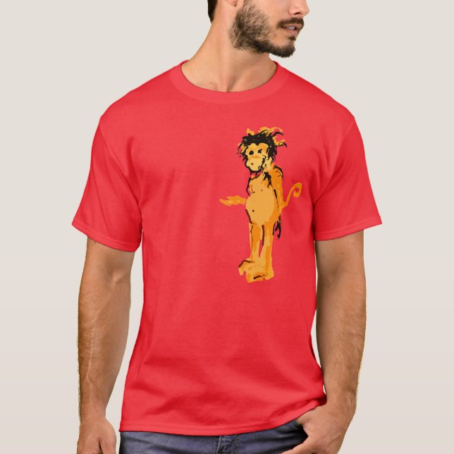 T-shirts tinta macaca (Frente)