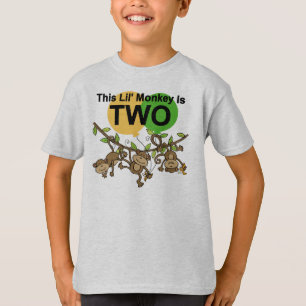 T-shirts Tintas-segundos aniversários e presentes para maca