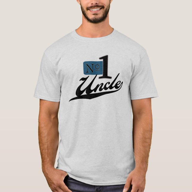 T-shirts Tio do número um (Frente)