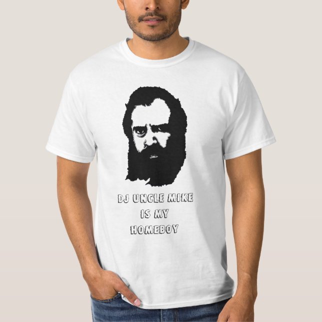 T-SHIRTS TIO MICROFONE SER MEU FICAR EM CASA DO DJ (Frente)