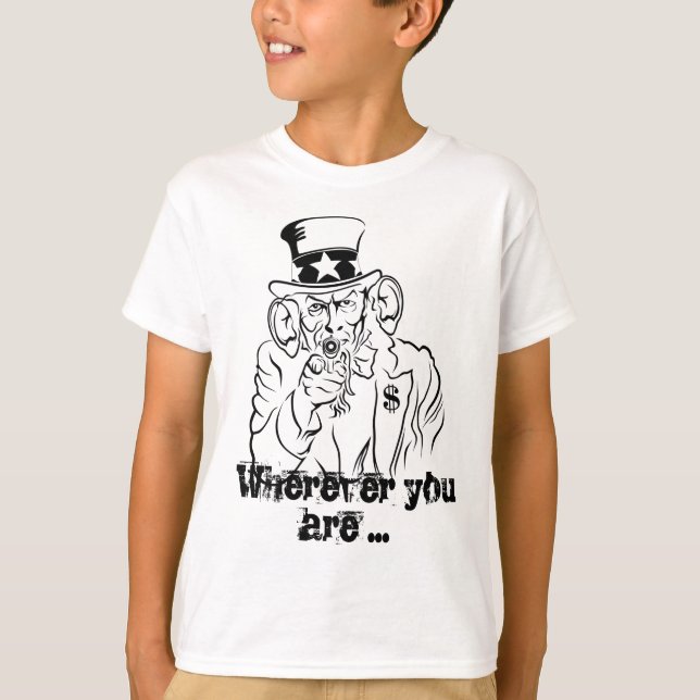 T-shirts Tio Sam (Frente)