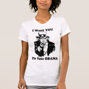 T-shirts Tio Sam Obama