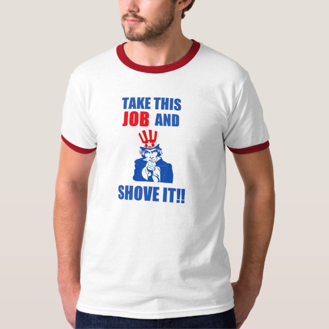 T-shirts tio Sam político t (Frente)