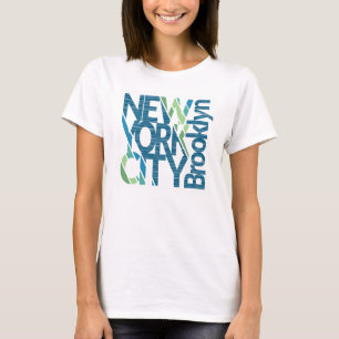 T-shirts Tipografia de Brooklyn New York