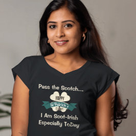 T-shirts Tipografia do Dia de São Patrício