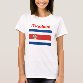 T-shirts tiquicia, costa_rica_flag, tico, tica, Costa-Rica