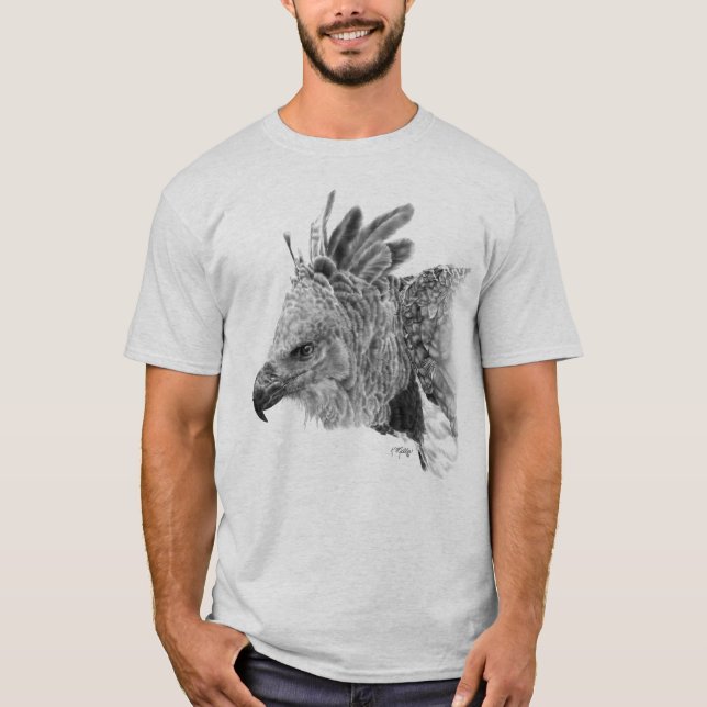 T-shirts Tiragem de Eagle de Harpy (Frente)