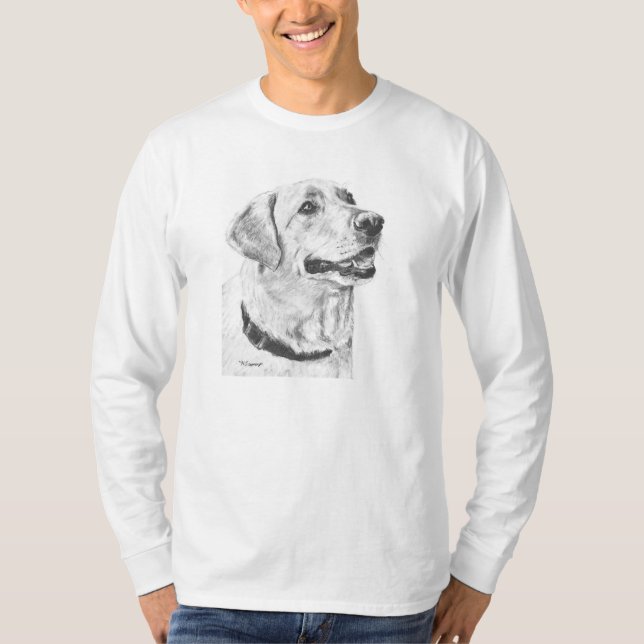 T-shirts Tiragem de labrador retriever (Frente)