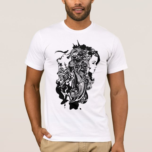 T-shirts Tire a atenção (Frente)