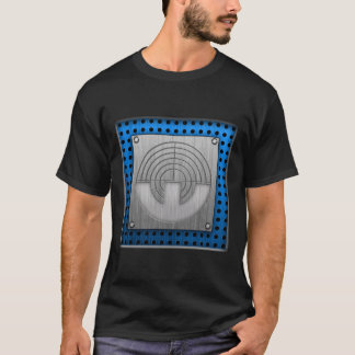 T-shirts Tiro do esporte; Metal-olhar