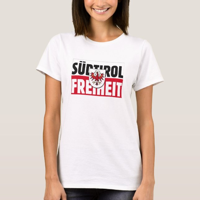 T-shirts Tirol do Sul (Frente)