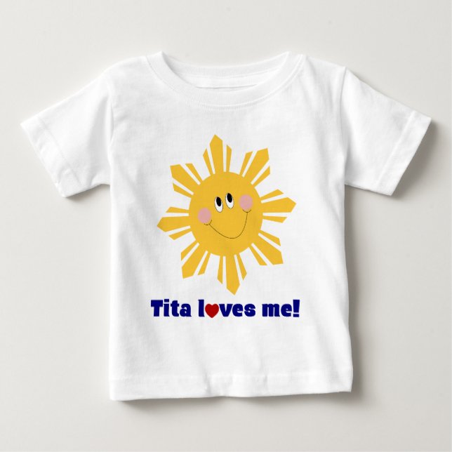T-shirts Tita ama-me T infantil (Frente)