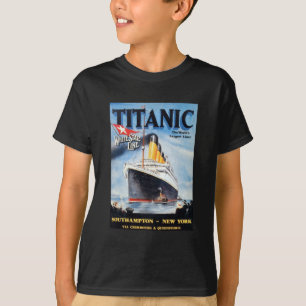 T-shirts Titanic White Star Line - Maior Transatlântico do 
