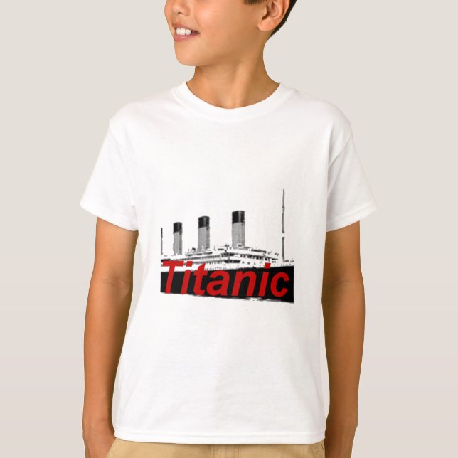 T-shirts Titânico (Frente)
