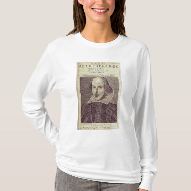 T-shirts Titlepage 'do Sr. William Shakespeares (Frente)