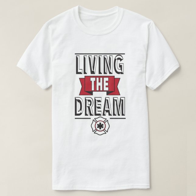 T-shirts TJG que vive os 2,0 ideais (Frente do Design)