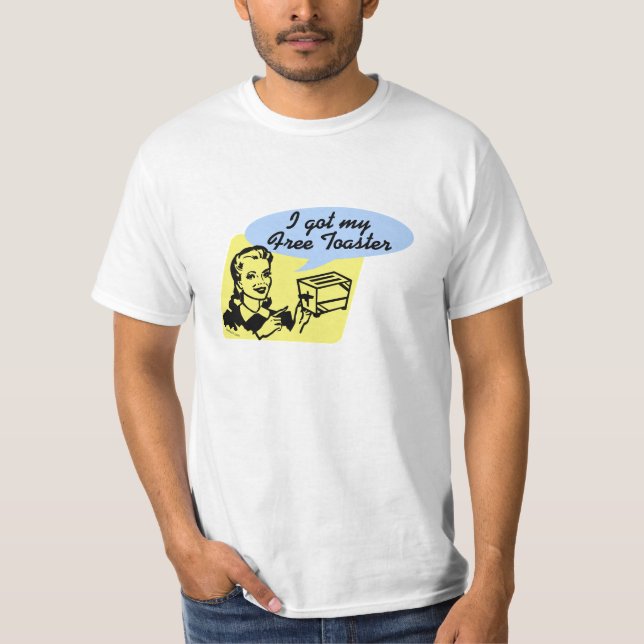 T-shirts Toaster Gratuito (Frente)