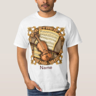 T-shirts Tocar Violino de Preferência
