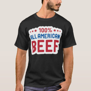 T-shirts Toda a carne americana