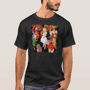 T-SHIRTS TODA SOBRE ALICE NO PAÍS DE AS MARAVILHAS