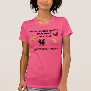 T-SHIRTS TODAS AS GALINHAS EU QUERO AS SENHORAS T