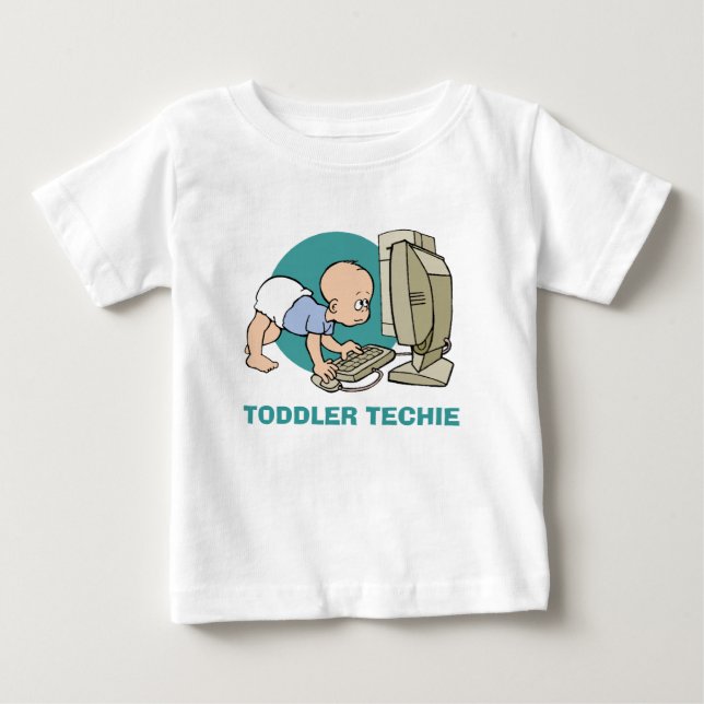 T-SHIRTS TODDLER TECHIE T SHIRT OU (Frente)