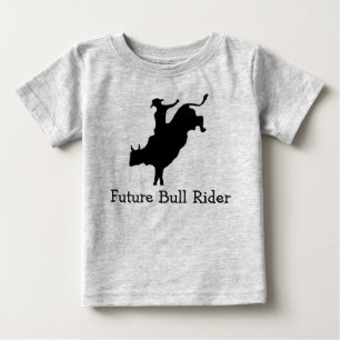 T-shirts Todler Future Bull Rider Long Sleeve T Shirt